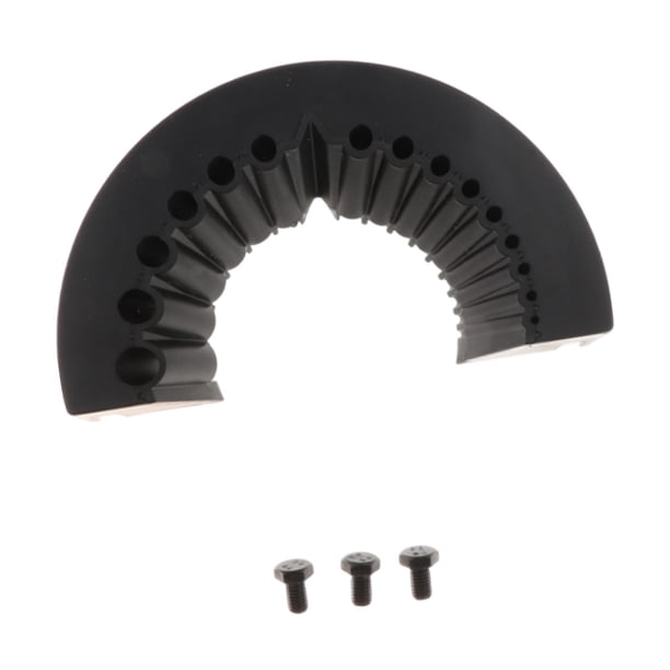 Afilador de brocas Fácil de usar Portátil Fácil de instalar Plantilla de afilado Negro