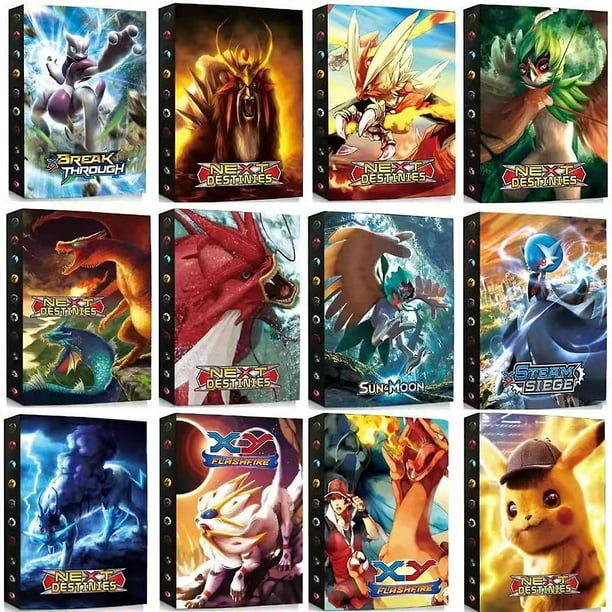 Album de Collection de cartes résistant aux rayures Double face 24 Pages  432 poches classeur de cartes Pokemon pour carte de Sport 