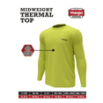 thumbnail image 3 of WRANGLER Long Sleeve Shirt Crew Neck Sweatshirt with Chest Pocket, XL, Green, 3 of 3