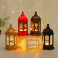 thumbnail image 4 of Waterproof Design Candlestick Ornament Decorative Lights Hollow Carving Zen Wind Light Warm White Light Relief Patterns Portable Nordic Night Light Photography Props, 4 of 8