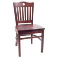 thumbnail image 1 of Alston Quality 3642UP-CHY-Blue Ridge Port Chair With Upholstered Seat Cherry Frame, 1 of 1