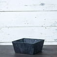 thumbnail image 2 of Root & Vessel Ella Low Square Planter, Black, 12", 2 of 2
