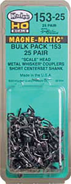 Magne-Mat Kadee HO #153 Whisker Scale Self-Centering Knuckle Couplers Kit 