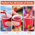 thumbnail image 5 of 600 Pack Plastic Shot Glasses, 2 oz Mini Shot Cups, Disposable Plastic Shot Cups, Multicolor Party Cups for Drinking Tasting Serving Samples Birthday Party Supplies Picnic, 6 Colors, 5 of 7