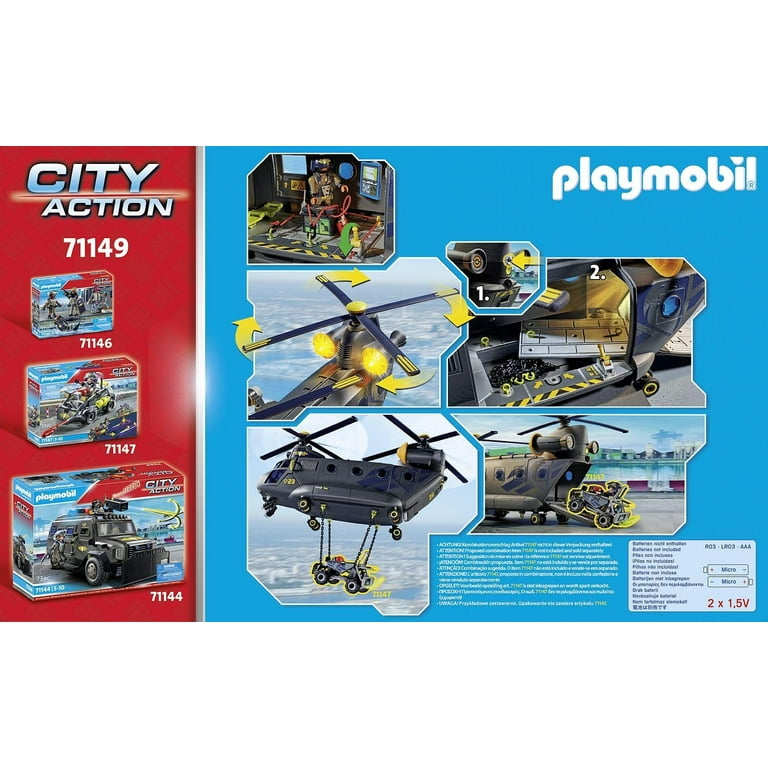 Playmobil City Life helicóptero de rescate 38 piezas — Electroventas