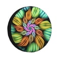 thumbnail image 2 of Balery Hippie Style Tire Covers - Tough Tire Wheel Protector for Truck, SUV, Trailer, Camper, RV -16 inch, 2 of 8