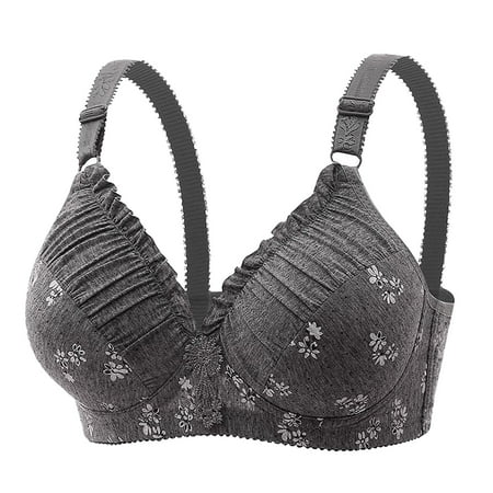 Ramiter Sexy Lingerie for Women Women s Bras Wireless Full Coverage Plus Size Minimizer Non Padded Comfort Soft Bra Multipack 36/80 Black