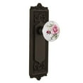 thumbnail image 5 of Nostalgic Warehouse Eadros_Psg_234_Nk Rose Porcelain Solid Brass Passage Door Knob Set -, 5 of 6