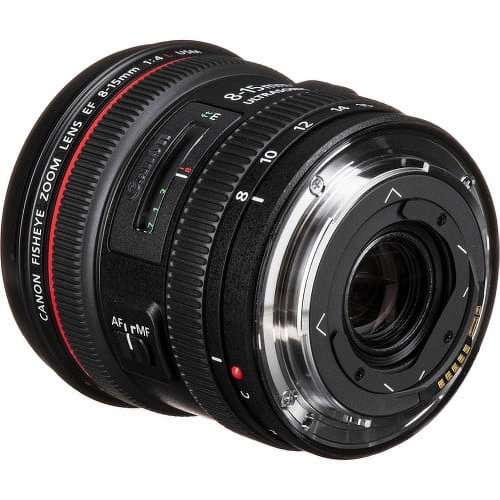 Canon EF 8-15mm f/4L Fisheye USM Ultra-Wide Zoom Lens for Canon EF 8-15mm f/4L Fisheye USM Ultra-Wide Zoom Lens for