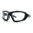 thumbnail image 6 of Choppers Clear - Dark Photochromic Lens Mens Foam Padded Wrap Biker Sunglasses [Black - Grey Accent], 6 of 8