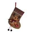 thumbnail image 2 of Calcetín navideño Bolsas de dulces Calcetines Bolsas de regalo Decoración navideña (Reno) Sywqhk Libre de BPA, 2 of 6