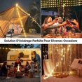 thumbnail image 4 of Guirlande Lumineuse de Camping,2000mAh,Dure Jusqu' 12 Heures,4 EN1 Guirlande Lumineuse Extrieure Portable Rechargeable Pour Camping, Cour, Randonne, D, 4 of 5