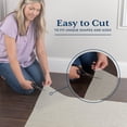 thumbnail image 3 of Rug Pad Gripper for Hardwood Floors, Non Slip Rug Pads for Area Rugs, Thick Rug Grippers for Tile Floors, Under Carpet Anti Skid Mat(2'x3'), 3 of 9
