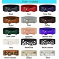 thumbnail image 7 of Women's Wide Stretchy Cinch Belt 3 Inch Vintage Chunky Buckle Belts S-XXXXL, 7 of 7
