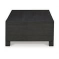 thumbnail image 2 of Ashley Furniture Foyland Wood Coffee Table with 4 Drawers in Black, 2 of 8