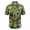 1752, variant on Tropical Pineapple Bergamasco Aloha Hawaiian Short Sleeve Button-Up Shirts for Men and Women