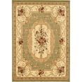thumbnail image 1 of Unique Loom Versailles Medallion Motif Rug 8' x 11' 4 Rectangle Green/Ivory, 1 of 1
