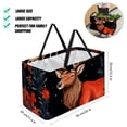 thumbnail image 2 of Elk Deer Large Capacity Reusable Laundry Bag – Foldable Oxford Cloth Shopping Bag, Cube Organizer, and Beach Bag, 2 of 7