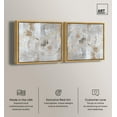 thumbnail image 2 of Art Remedy Modern Contemporary Canvas, 20" x 20", Gold Frame, Dune Impressions Set, 2 of 5