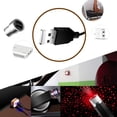 thumbnail image 3 of Romántica Galaxy Star Night Light USB Powered Car Ambient Night Lamp (Rojo) Ndcxsfigh Accesorios para autos y motos, 3 of 4