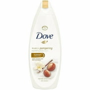 Dove Nutrium Moisture Body Wash, Shea Butter 22 oz (Pack of 3)