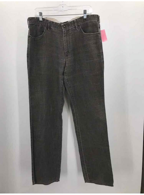 Pre-Owned Black Brown Grey 36 Size Men's Pants