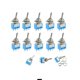 thumbnail image 1 of Car button Rocker Toggle Lachting Switch 12V-24v-20A 230v 5A On-Off-On-Off Yacht Switch self-locking Car Switch 3pin 17_75L, 1 of 5