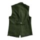 thumbnail image 5 of pstuiky Camisetas sin mangas para hombre, Top transpirable y cómodo con cuello alto, sin mangas y color liso para hombre Camisas para hombres l, 5 of 5