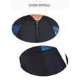 thumbnail image 5 of Traje de baño de verano para mujer resistente al sol: traje de surf con cremallera frontal y manga larga, 5 of 5