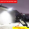 thumbnail image 4 of PVCS 400W Solar Street Lights Outdoor, Waterproof LEDs with Remote Control, Led Flood Light for Yard, Garden, Swimming Pool, Pathway, 4 of 9