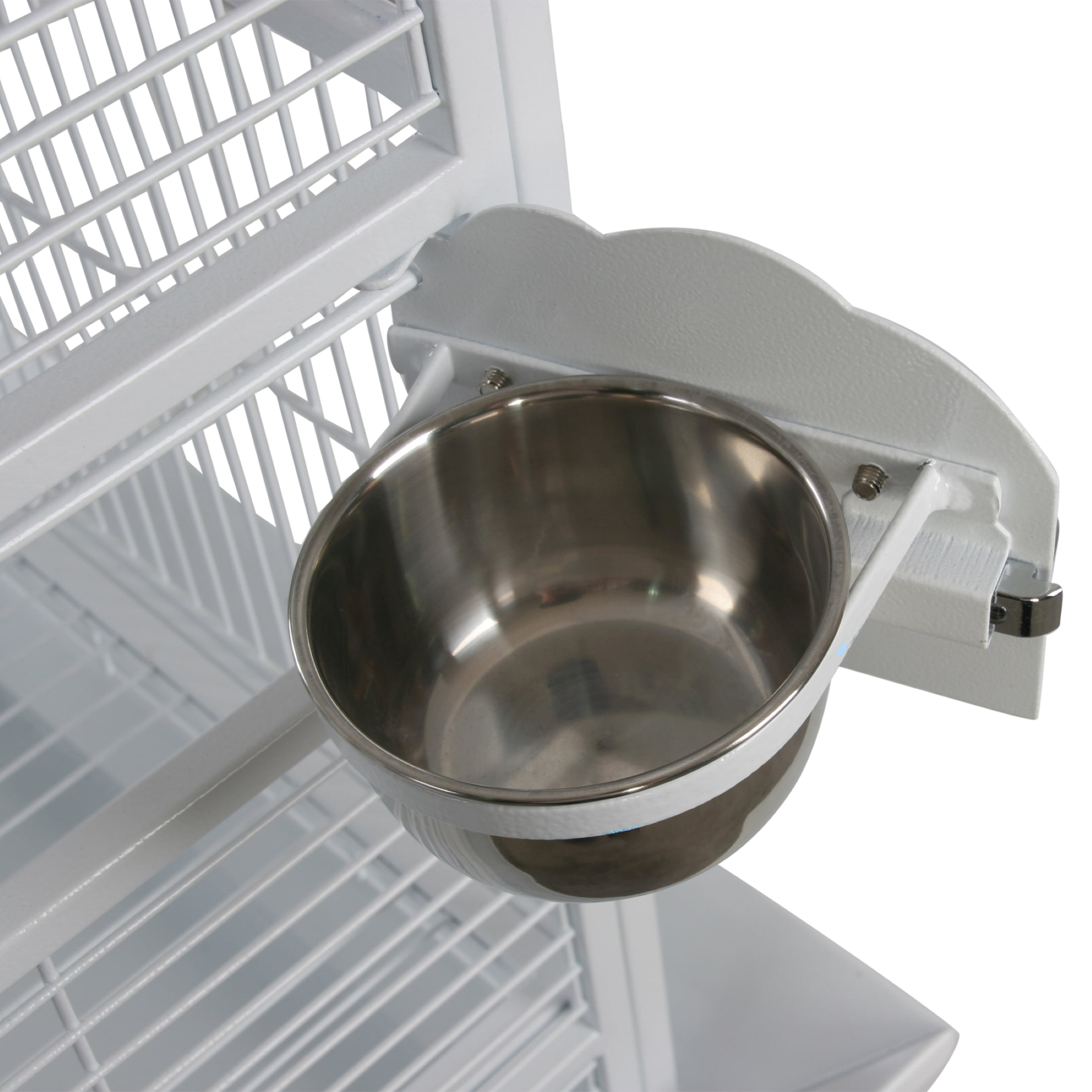 9001818 White Dome Top Bird Cage, by A&E Cage Company