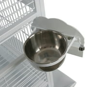 9001818 White Dome Top Bird Cage, by A&E Cage Company