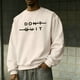 thumbnail image 1 of Ceisia Men Solid Color Long Sleeve Stand Up Collar Button Casual Gift Daily Outdoor Fashion Hoodie Top, 1 of 6