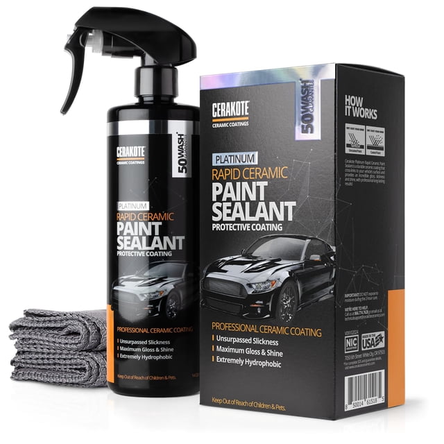 Sellador de pintura cerámica Cerakote Platinum Rapid, 400 ml