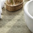 thumbnail image 5 of 10 Pcs Sage Green Marble Peel and Stick Floor Tiles, 12x12 in Covers 10 Sq. Ft. Self-Adhesive DIY Vinyl Flooring, Removable & Waterproof for Bathroom, Kitchen, Walls, Bedroom, 5 of 8