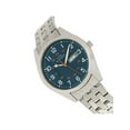 thumbnail image 3 of Elevon ELE106-3 41 mm Gann Bracelet Watch with Day & Date - Silver & Teal, 3 of 3