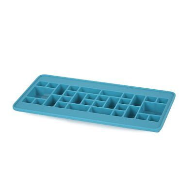Tovolo Perfect Cube Ice Tray Set Of 2 (Deep Indigo) - Reusable Silicone  Molds For Whiskey, Cocktails, Coffee, Bartender Accessories, 