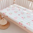 thumbnail image 4 of Bonnet de Lit pour Bébé Non Fluorescent Bonnet de Lit pour Bébé Drap de Lit Literie pour Bébé Matériau Durable, 4 of 6