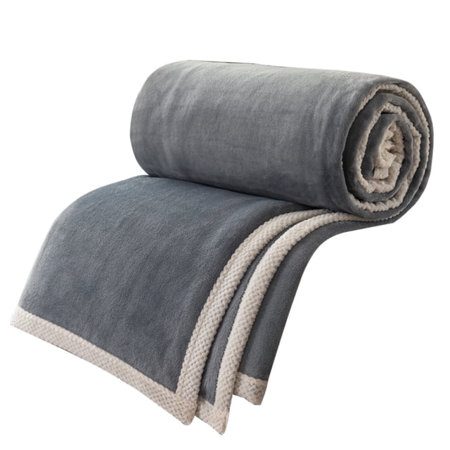 Cozy Blankets and Throws Cozy Flannel Airconditioner Blanket - High-Density for Ultimate Flannel Blanket Throw