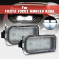 thumbnail image 2 of Luz de Led para placa de matrícula de coche, 2 uds., para Focus Ii Fiesta Vii Mondeo Iv Kuga 2008-2019, 2 of 5