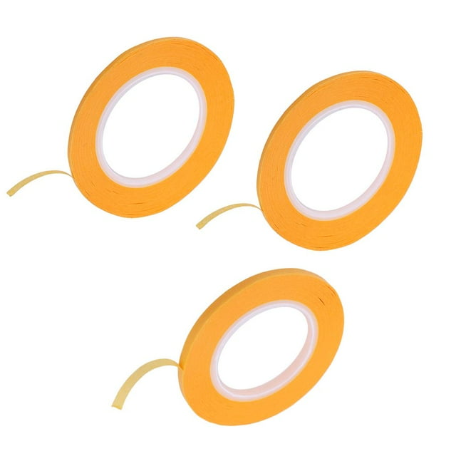 KLKCMS 3x Precision Crafts Tape Fine Line Model Cover Fast Roll Tapes 2&3&4mm 1pcs 2mm and 1pcs 3mm and 1pcs 4mm