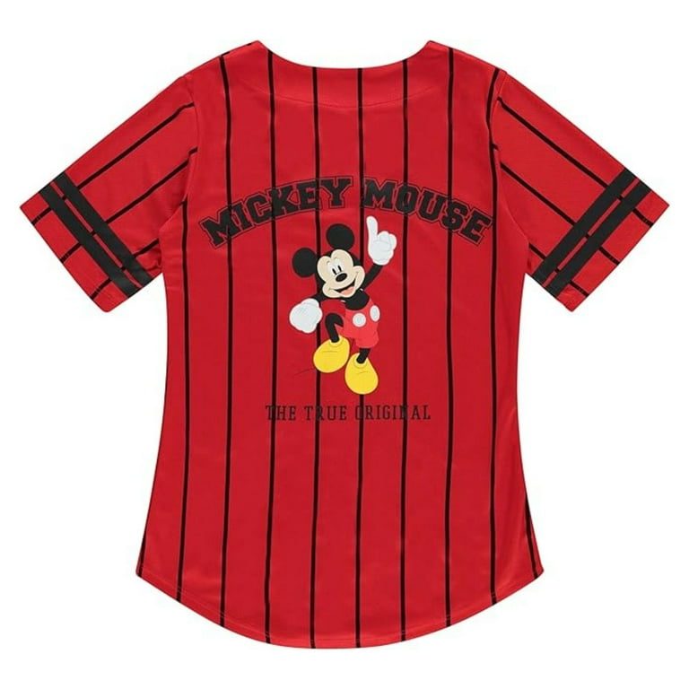 VTG 90's The Disney Store Mickey Mouse Baseball Jersey Mens