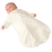 Kiddopotamus - Dreamsie Luxe Sleeper & Sleep Cap, Ivory
