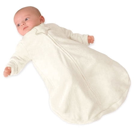 Kiddopotamus - Dreamsie Luxe Sleeper & Sleep Cap, Ivory