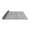 thumbnail image 2 of Ahgly Company Indoor Square Abstract Gray Modern Area Rugs, 7' Square, 2 of 4