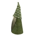 thumbnail image 4 of Cone Gnome Christmas Figure - 9" - Green and White, 4 of 5