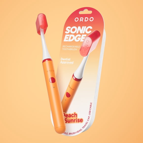 Ordo Sonic Edge Rechargeable Toothbrush – Orange