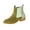 Green, variant on Winter Suede Chelsea Boots Daily Office Commuting Shoes, Elastic Side Panel Ankle Booties City Street Walk Shoes, Comfortable Footwear Autumn Casual Wearing, Weekend Travel Trip Wear, Green 5