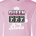 thumbnail image 4 of Inktastic Queen of the Slots Long Sleeve T-Shirt, 4 of 5