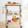 thumbnail image 4 of TRINITY EcoStorage® Bamboo Kitchen Cart, 4 of 7